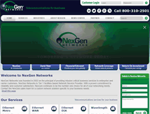 Tablet Screenshot of nexgen-net.com